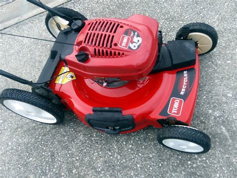 Toro Recycler Lawnmower Drive Repair - Belt & Pulley Replacement.If the drive wheels on your lawnmower won't spin you may need a new belt and pulley.In this .... Toro 6.5 recycler